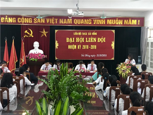 Đại hội Liên Đội THCS Sài Đồng